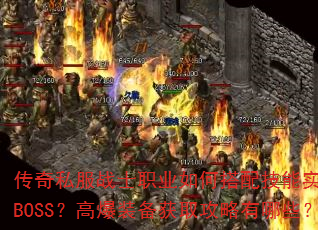 ˽սʿְҵδ似ʵɱBOSS߱װȡЩ