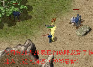 传奇私服开服表查询攻略及新手快速入门疑问解答(2025最新) 传奇私服开服表查询攻略及新手快速入门疑问解答(2025最新)